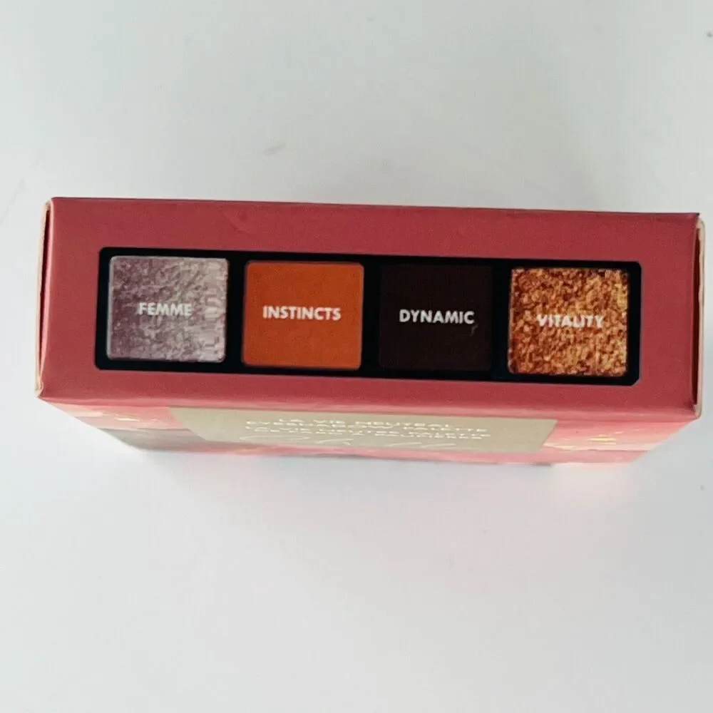 Chella La Vie Neutral Eyeshadow Quad Palette Neutral Metallic Matte 4.4g NIB